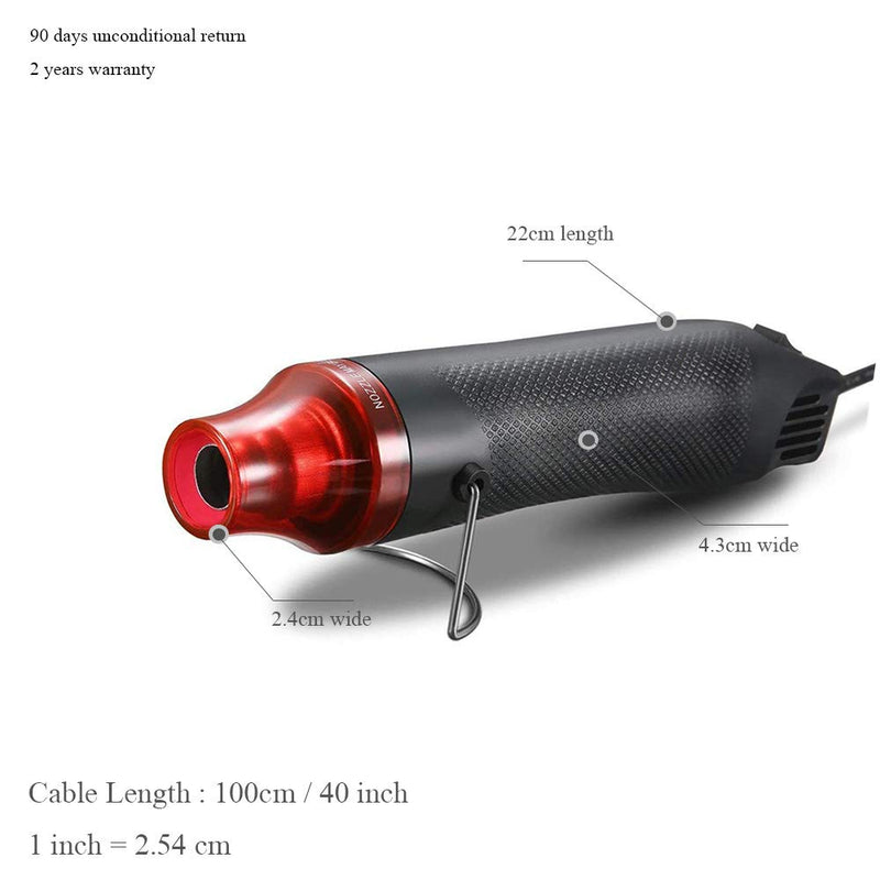 [Australia - AusPower] - Heat Shrink Tubing Kit,Mini Heat Gun + 328 PCS Heat Shrink Wrap Tube　2:1. 