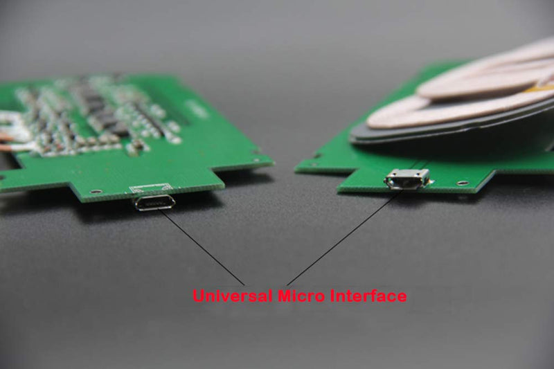 [Australia - AusPower] - Taidacent Three Coils Wireless Charger PCBA QI Standard DIY High Power 9V1.5A Wireless Charging Transmitter Module 