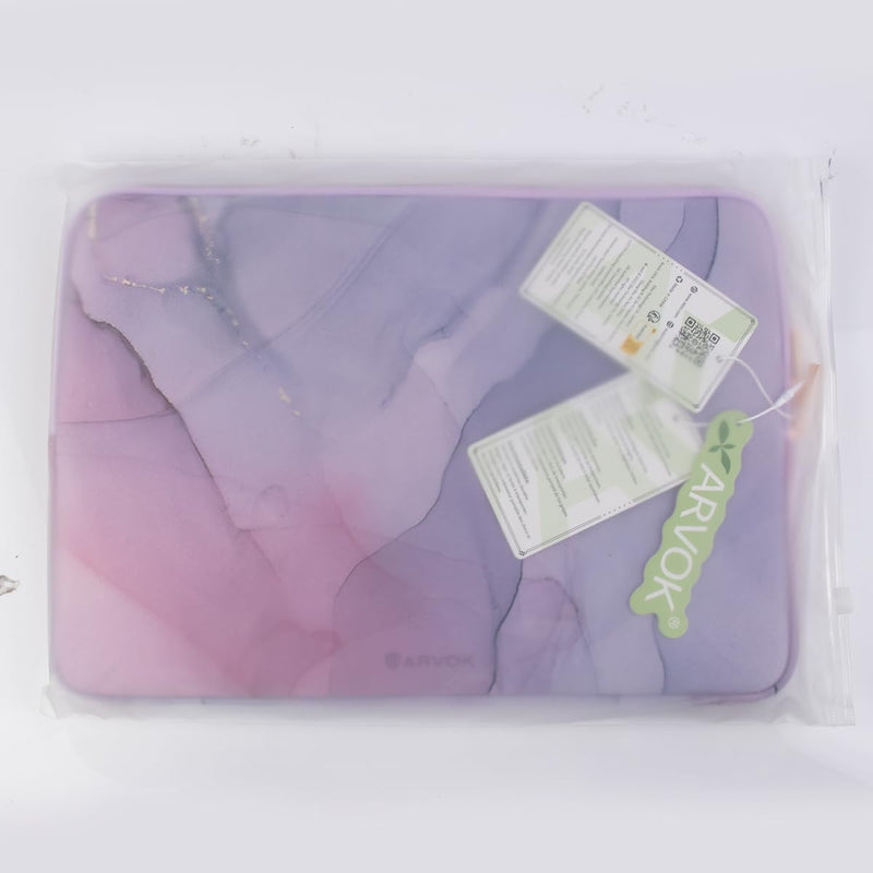 [Australia - AusPower] - ARVOK 15 15.6 16 inch Laptop Sleeve for MacBook Pro 15 inch/MacBook Pro 16 inch Water-Resistant Laptop Case Notebook Computer/Tablet Pouch Cover for HP/Dell/Lenovo/Asus/Acer/Samsung with Extra Bag 15-15.6 inch Pink Ink Painting 