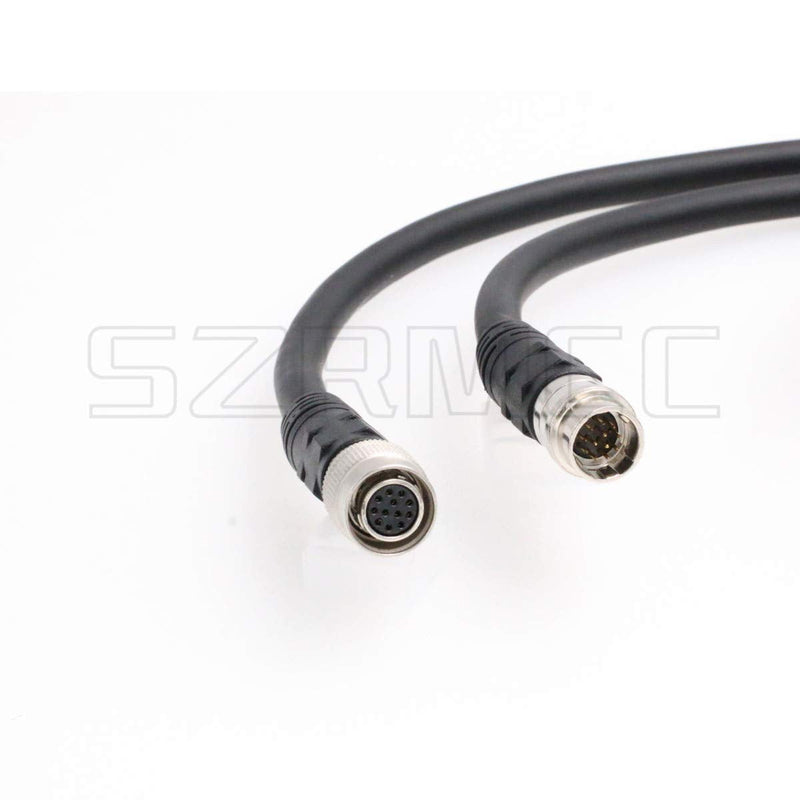 [Australia - AusPower] - SZRMCC Hirose 12 Pin Male to 12 Pin Female Extension Cable for Sony Panisonic Hitachi Industrial CCD Camera (1m/3.2ft) 1m/3.2ft 