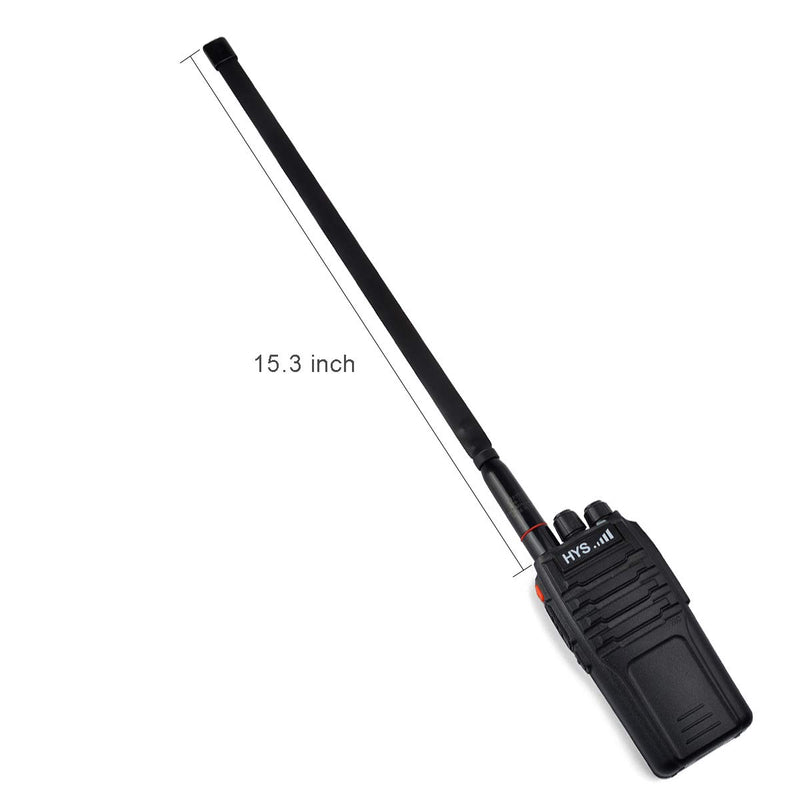 [Australia - AusPower] - TWAYRDIO Foldable SMA-Female CS Tactical Antenna Dual Band 144/430Mhz Antenna for Baofeng UV-5R UV-82 GT-3 Wouxun Kenwood Radio 