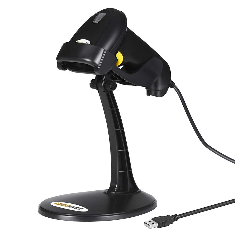 [Australia - AusPower] - WoneNice Barcode Scanner Bundle | WN3300 USB Barcode Scanner + WN2806G Barcode Scanner with Stand 