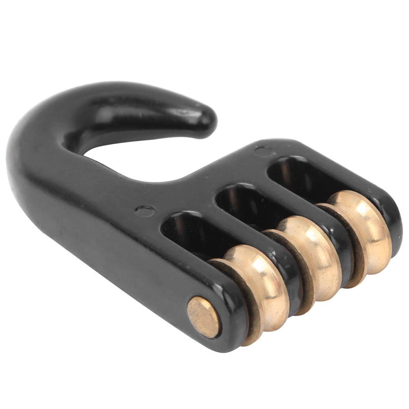 [Australia - AusPower] - Windsurfing Pulley Hook Aluminum Alloy Windsurf Rigging Pulley Hook with 3 Wheels Windsurfing Hardware Accessories 