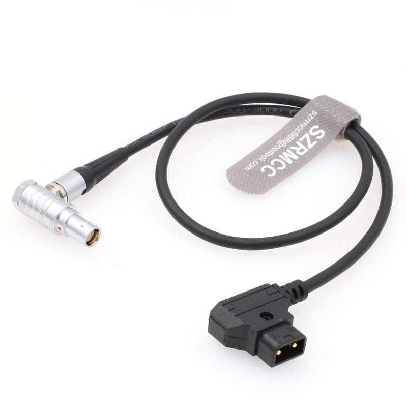 [Australia - AusPower] - SZRMCC D-Tap to 1B 4 Pin Female Power Cable for EOS Canon Mark II C100 C200 C300 C500 (Right Angle Cable) Right Angle Cable 