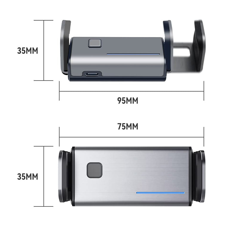 [Australia - AusPower] - ZChan Car Phone Holder Fit for cx5 2015-2019 Upgraded Sensor Locked Phone Mount Custom, Adjustable Car Phone Holder Mount cx8 2019 Accessories， Apply to iPhone 11，iPhone12，iPhone12 Pro max，Samsung 