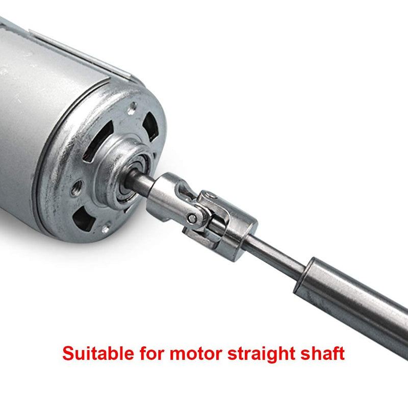 [Australia - AusPower] - Heyiarbeit 3mm to 4mm Single Steering Shaft Universal U Joint, Universal Joint Coupling Connector 1Pcs 3 x 4 1 Pcs 