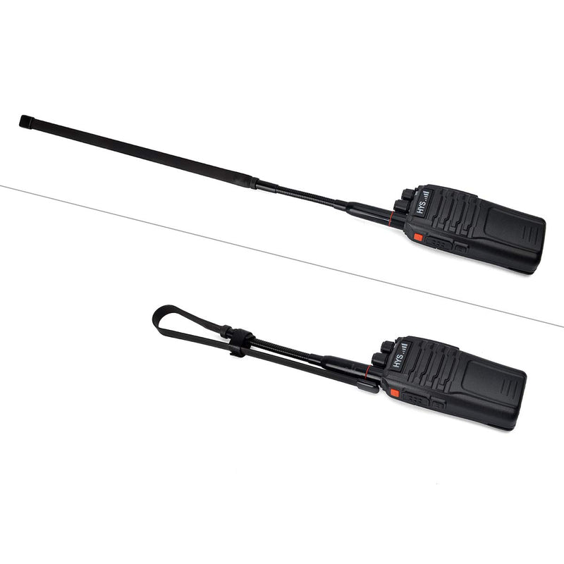 [Australia - AusPower] - TWAYRDIO Dual Band SMA Female Foldable Tactical Antenna with Gooseneck 18.7inch 2 Meter/70cm 2 Way Radio Antenna for Baofeng UV-5R Series,UV-82 Series,BF-F8HP Kenwood Retevis Walkie Talkie 