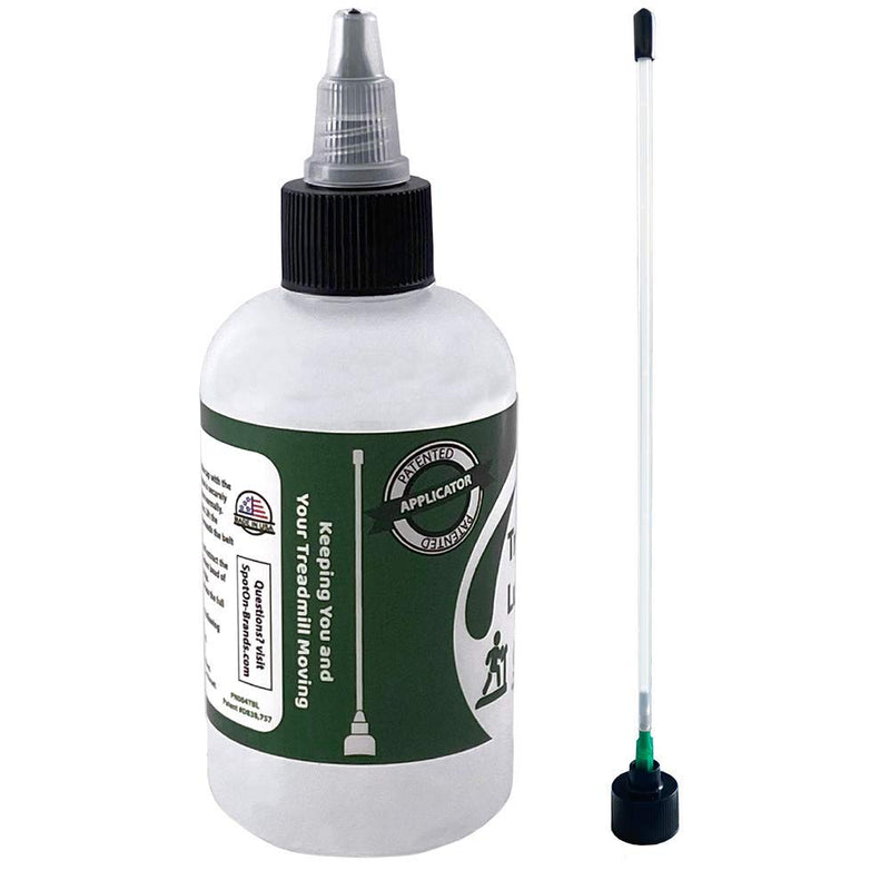 [Australia - AusPower] - 100% Silicone Treadmill Belt Lubricant - Made in The USA - with Both a Precision Twist Cap and an Application Tube for Easy, Full Belt Width Lubrication 
