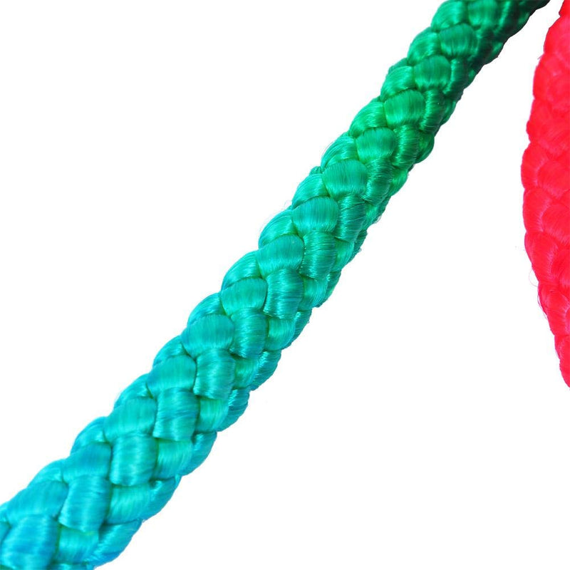 [Australia - AusPower] - Alomejor Gymnastics Rope Rainbow Color Rhythmic Gymnastics Rope Solid Competition Arts Training Rope 