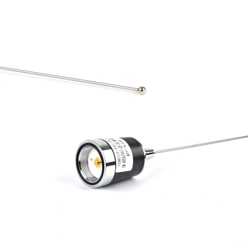 [Australia - AusPower] - HYS Dual-Band NMO 20 inch Antenna VHF 144 & UHF 430 MHz Antennas for Motorola Kenwood Icom Vertex Blackbox HYT Hytera V/U Mobile Radios 