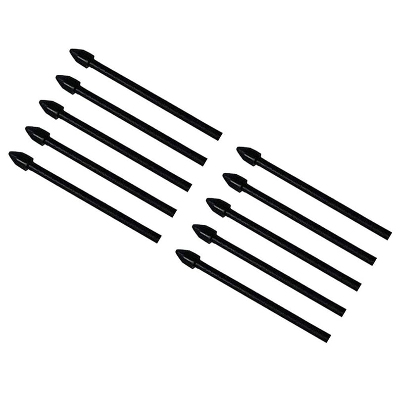 [Australia - AusPower] - 10 PCS Replacement Tips Stylus Pen Nibs Parts for Samsung Galaxy Note10 Note10 Plus Note 20 Note 20 Ultra 5G Tab S6 S6 Lite S7 S7+ Plus (2 Packs Tips Black) 