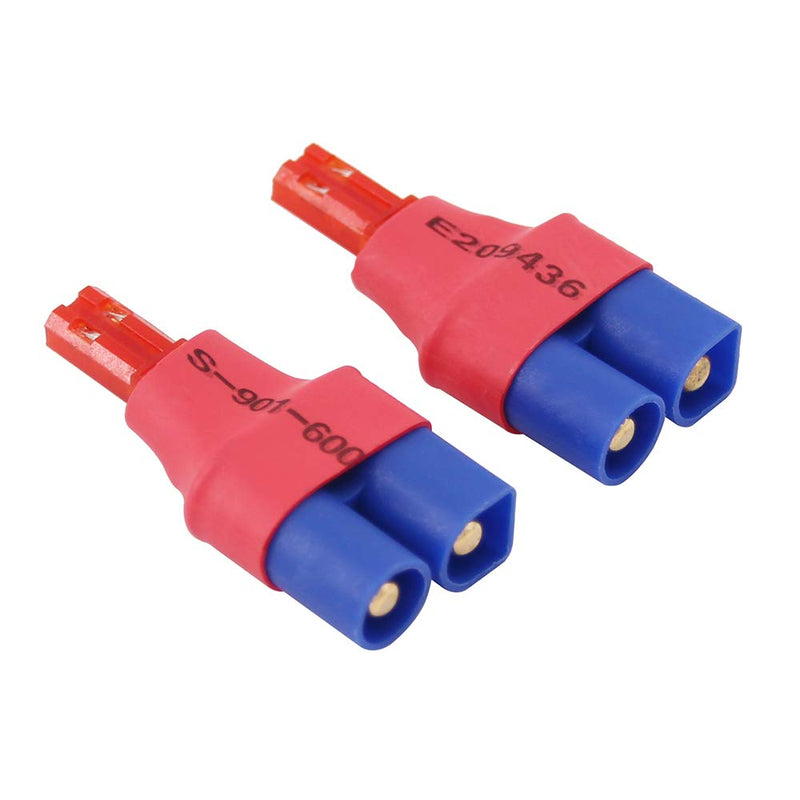 [Australia - AusPower] - OliRC 3pcs EC3 Style Male to JST Wireless Connector Adapter(C52-3) 