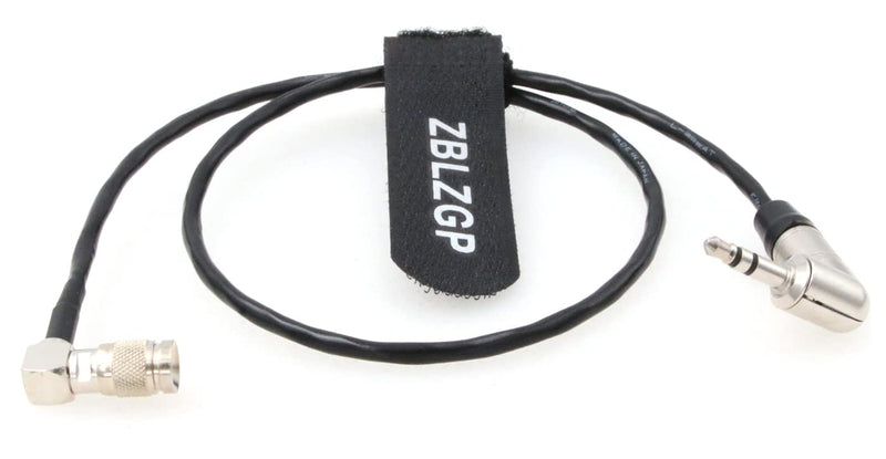 [Australia - AusPower] - ZBLZGP DIN 1.0 2.3 BNC to Right Angle 3.5mm Jack UltraSync ONE Timecode Cable for DSLR Cameras (Right Angle din 1.0/2.3) Right angle din 1.0/2.3 
