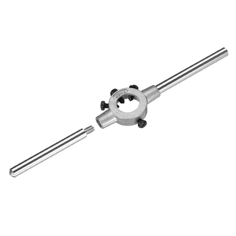 [Australia - AusPower] - uxcell 20mm Round Die Stock Handle Wrench Holder for Metric M4-M6 / 6mm-20mm Round Die, Zinc Alloy Carbon Steel 