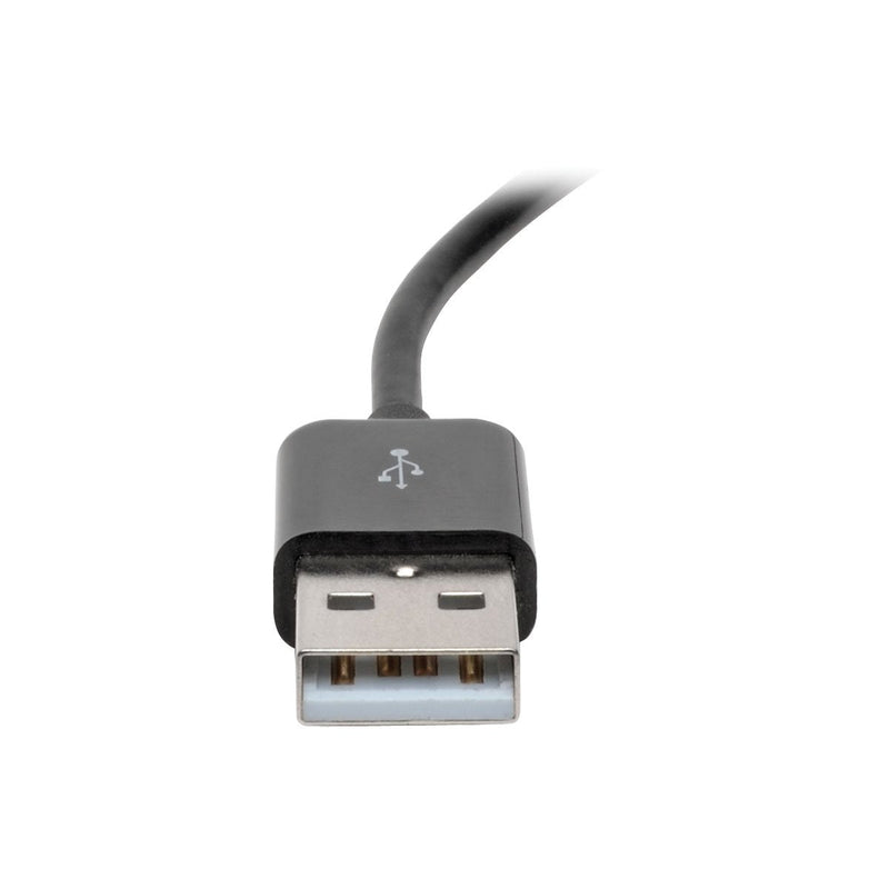 [Australia - AusPower] - Tripp Lite USB to VGA Adapter Multi Monitor External Video Converter, Built-in USB Type-A 2.0 Cable, 1080p @ 60Hz -Windows, Mac & Ubuntu Compatible, 3-Year Warranty (U244-001-VGA) VGA w/ Built-in Cable 