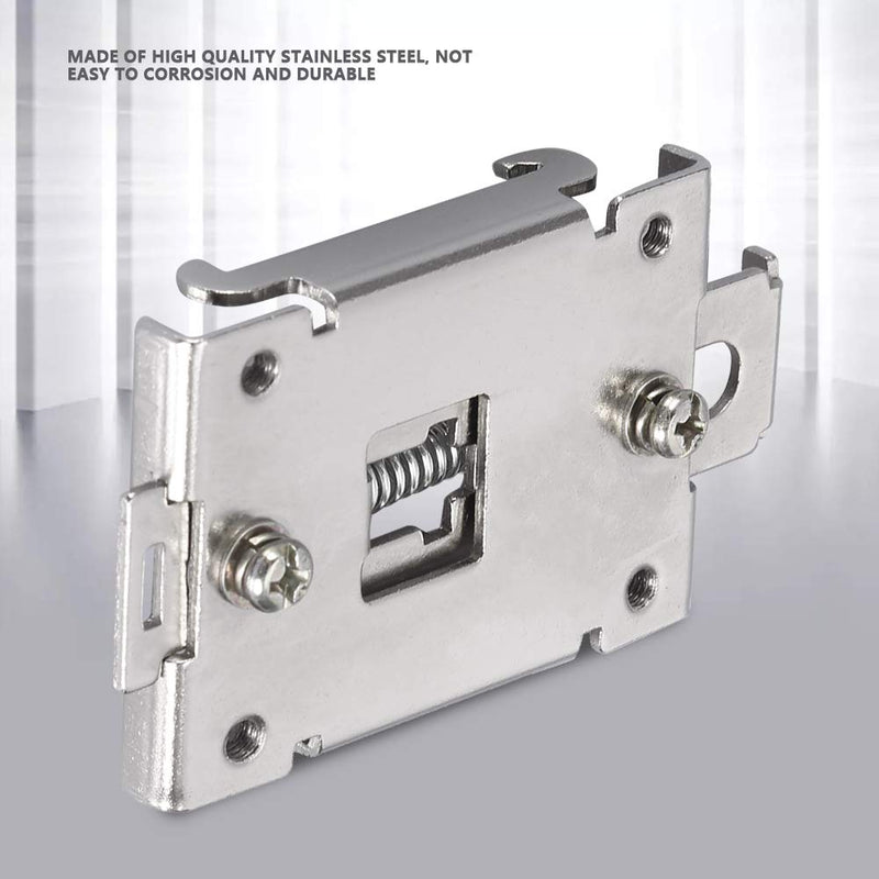 [Australia - AusPower] - Relay Mounting Rail Rail Mounting Adapter Mounting Rail, Rail Mounting Bracket, 1PCS DIN Rail for Single Phase Solid State Relay Rail Mounting Relay 