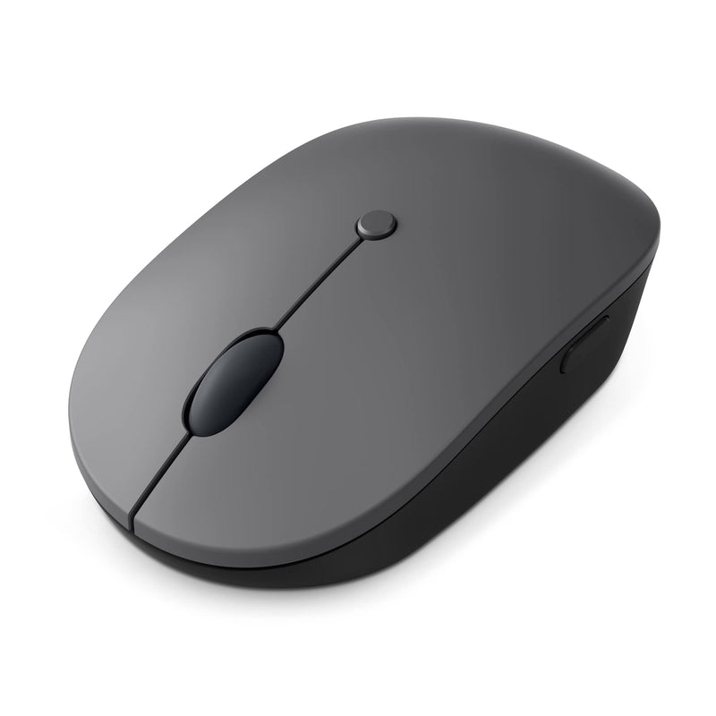 [Australia - AusPower] - Lenovo Go USB-C Essential Wireless Mouse, 2.4 GHz Nano USB-C Receiver, Adjustable DPI, Rechargeable Battery, Ambidextrous, GY51C21210, Grey 