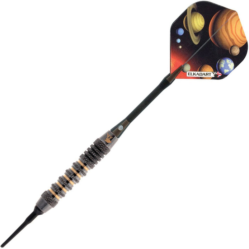 [Australia - AusPower] - Elkadart Orbital Soft Tip Darts with Storage/Travel Case Ringed (18 Grams) 