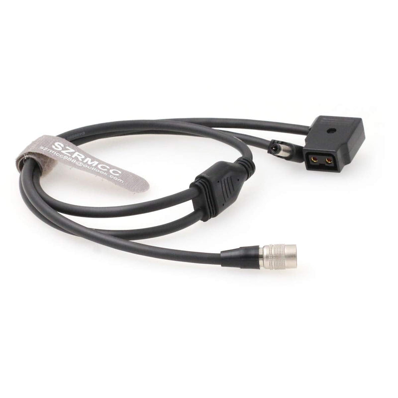 [Australia - AusPower] - SZRMCC Hirose 4 Pin Male to DC2.5 with P-tap Y Distribution Cable for Sound Devices 688 644 633 Zoom F4 F8 Zaxcom 