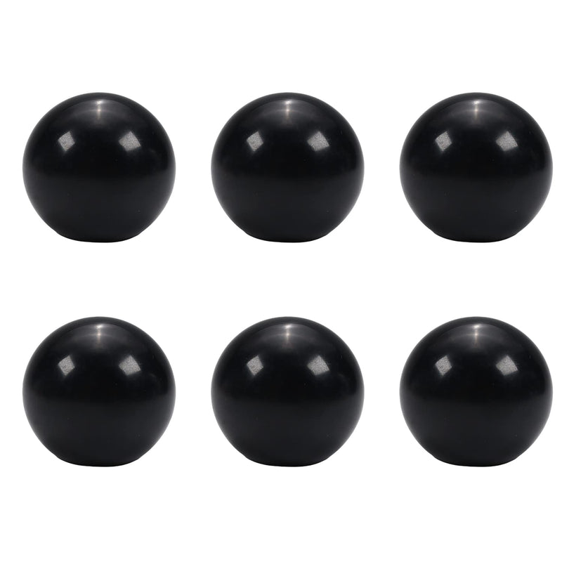 [Australia - AusPower] - Othmro 6Pcs Threaded Ball Knobs, 1.57Inch Dia 0.47Inch Thread M12 Female Thread Black Bakelite Handle Thermoset Ball Knob for Lawn Mowers Exercise Equipment Machinery Valves Spigots (M12x40) M12x40?6pcs 