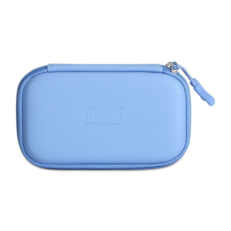 [Australia - AusPower] - BUBM External Hard Drive Portable Carrying Case,EVA Waterproof Travel Bag Compatible with 2.5 inch Western Digital|Toshiba|Seagate|LaCie|HGST Hard Drive with 6 SD Card Slots ,5.9 3.9 2.0 inch,Blue Blue 