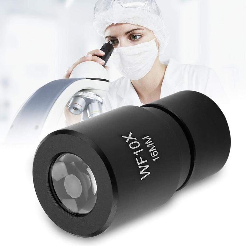 [Australia - AusPower] - WF 10X Microscope Eyepiece Accessories for Microscope Biological Microscope Lens Adapter for Microscope View 16 mm Reticle Scale 0.1 mm Interface Diameter/Mounting Size 23.2 mm 