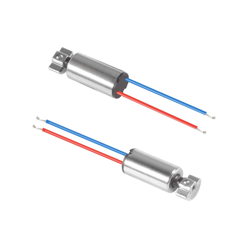 [Australia - AusPower] - 20PCS DC 1.5V-3V 8000RPM Micro Vibrating Motors Vibration Coreless Brushed Motor 4mm x 8mm Powerful Small Electric Motors with 2 Wires for Electronic Vibration Project 