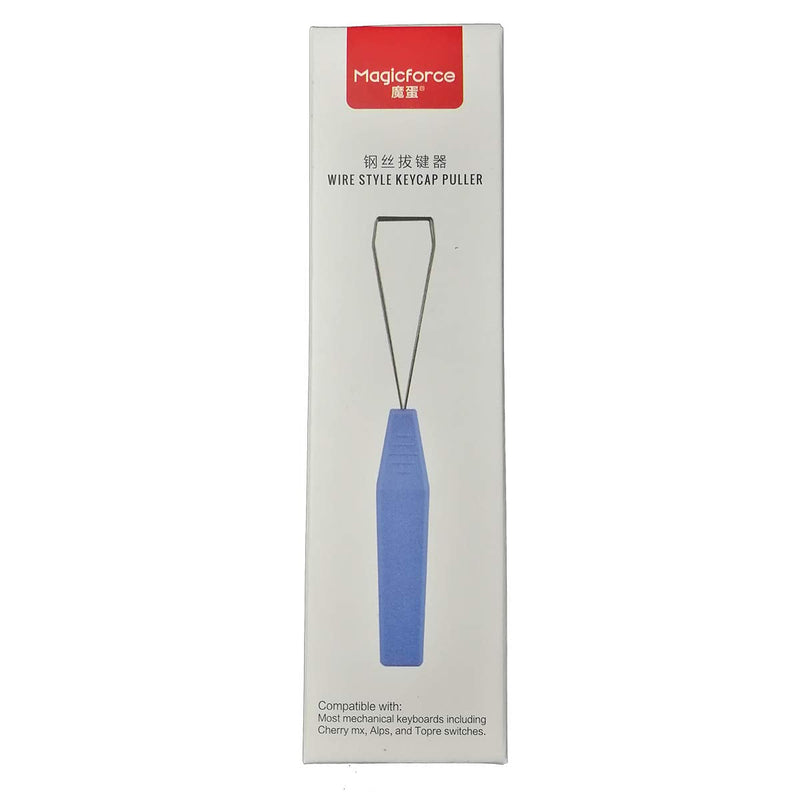 [Australia - AusPower] - Keycap Puller Black Stainless Steel Keycap Removal Tool Expert for Mechanical Keyboard Magicforce by Qisan 