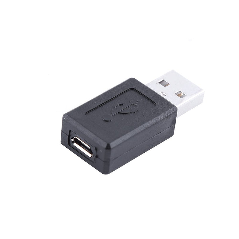 [Australia - AusPower] - USB Male to Micro USB Female Adapter, Male to Female Micro USB Mini Changer Adapter Convertor Data Plug, Fully Support High Speed USB 2.0, for Digital Products and Computers, 