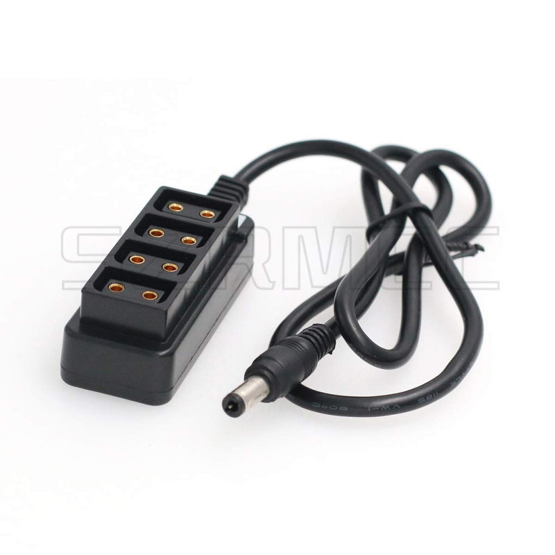 [Australia - AusPower] - SZRMCC for Tilta Gravity G Series DC 5.5x2.5mm to D tap fourway Splitter Power Out Cable for ARRI RED Camera Accessories Monitor 