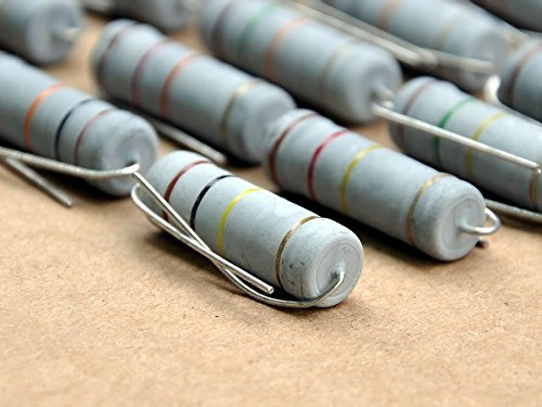 [Australia - AusPower] - Electronics-Salon 5 Watts Metal Oxide Film Resistors Assortment Kit 