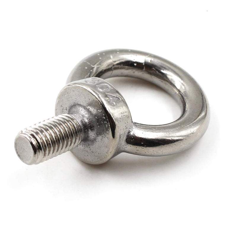 [Australia - AusPower] - M14 Ring Shape Lifting Threaded Eye Bolt 304 Stainless Steel for Eye Nut Fastener-2 Pack M14 