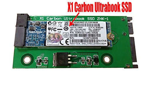 [Australia - AusPower] - Sintech 26pin SSD to SATA Adapter Card with USB Cable, Compatible with Sandisk SD5SG2 from Lenovo X1 Carbon Ultrabook 2012 Year X1 SSD SATA 