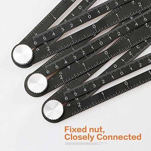 [Australia - AusPower] - Multi Angle Measuring Ruler, 12-Sides Ruler Hole Locator Aluminum Alloy Universal Multi Angle Measuring Ruler Protractors, Adjustable Floor Tile Glass Woodworking Puncher 