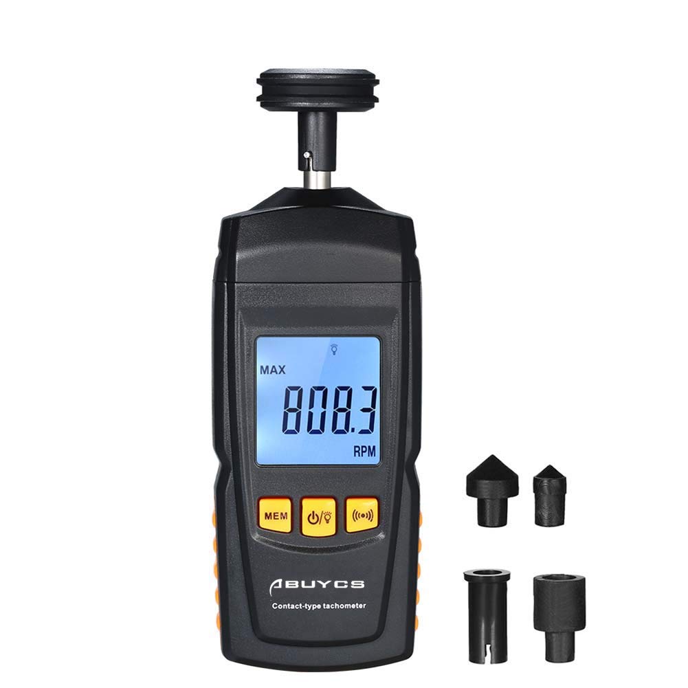 [Australia - AusPower] - BAFX Products Handheld Digital Contact Tachometer/Wheel Meter for Reading RPM, Linear Surface Speed, Shaft or Axel Rotations 