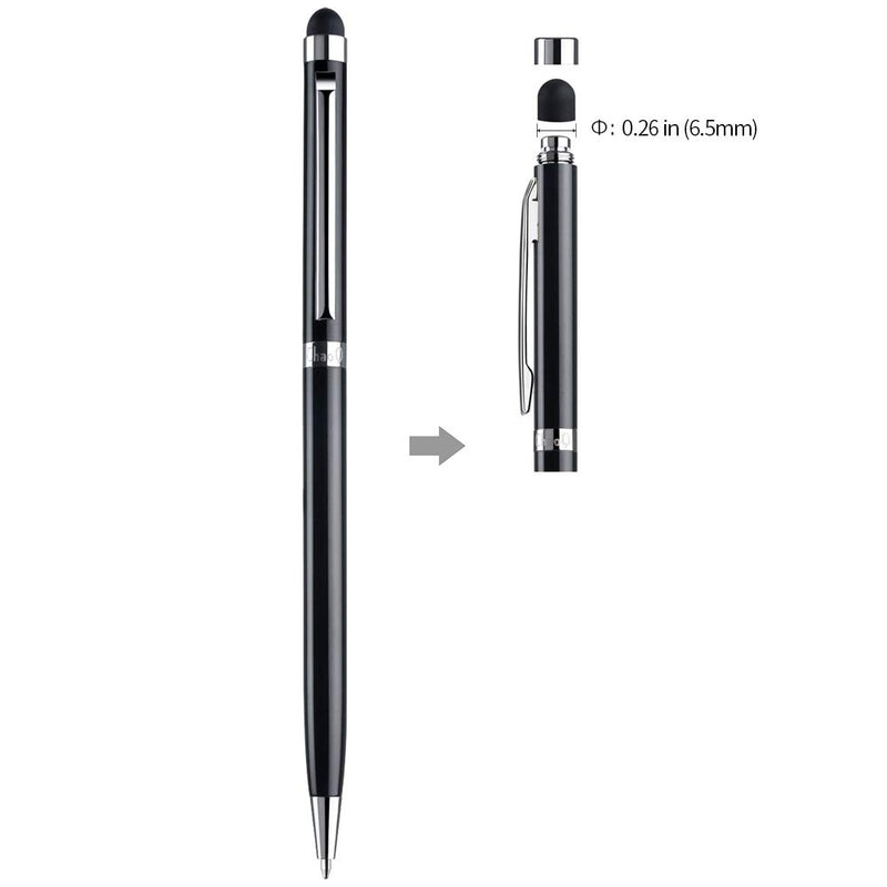 [Australia - AusPower] - 0.26 inch (6.5 mm) Replaceable Rubber Tips for ChaoQ 2 in 1 Slim Capacitive Stylus Pens (Pack of 10) 