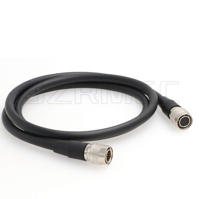 [Australia - AusPower] - SZRMCC Hirose 12 Pin Male to 12 Pin Female CCXC-12P Style Replacement Cable for Sony XC Series Intercon Hitachi Cameras (1m/3.2ft) 1m/3.2ft 