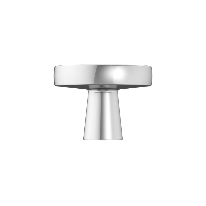 [Australia - AusPower] - Amerock | Cabinet Knob | Polished Chrome | 1-3/8 inch (35 mm) Diameter | Destine | 1 Pack | Drawer Knob | Cabinet Hardware 