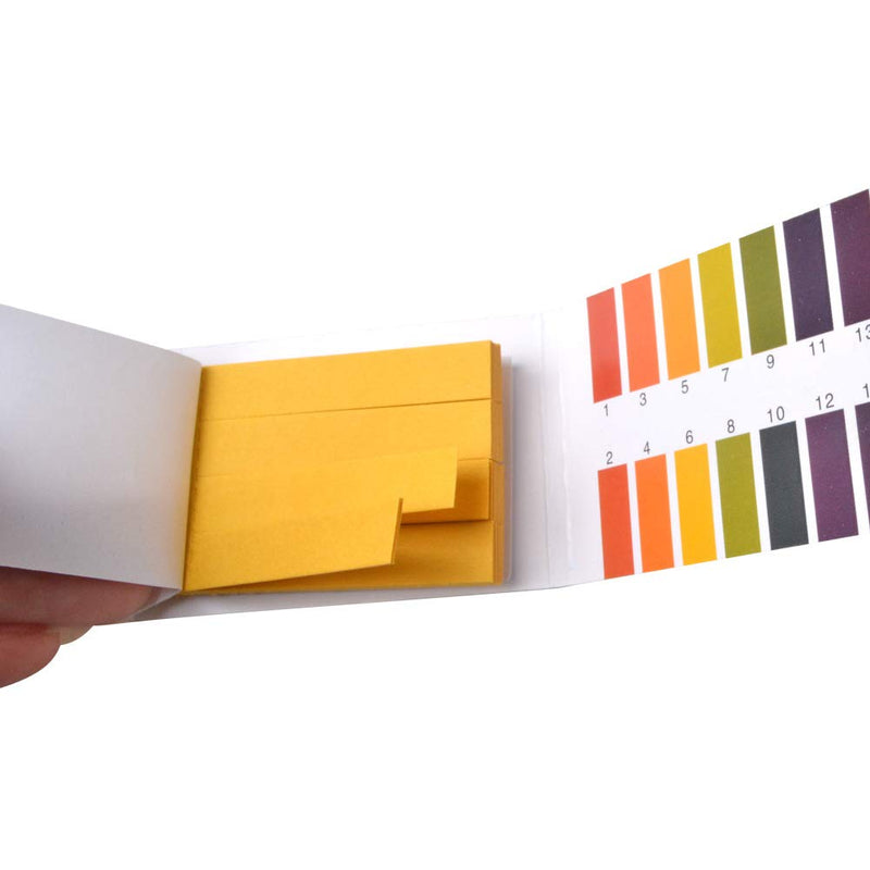 [Australia - AusPower] - Ph. 1-14 Test Paper Extensive Test Paper Litmus Test Paper Sonkir pH Test Strips，Test pH for Saliva Urine Water Soil Testing(2-Pack pH Test Strips) 