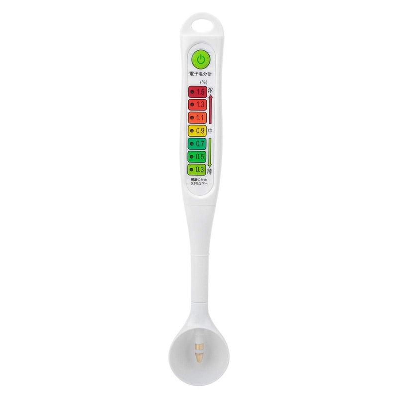 [Australia - AusPower] - Food Salinity Tester Liquid Analysis Detector LED Lights Salinometer ABS Measure Meter Electronic Concetion for Indoor for Home for Outdoor 