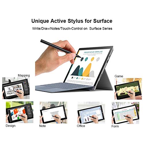 [Australia - AusPower] - BoxWave Stylus Pen for ASUS VivoBook Flip 14 (Stylus Pen by BoxWave) - ActiveStudio Active Stylus 2020, Electronic Stylus with Ultra Fine Tip for ASUS VivoBook Flip 14 - Jet Black 