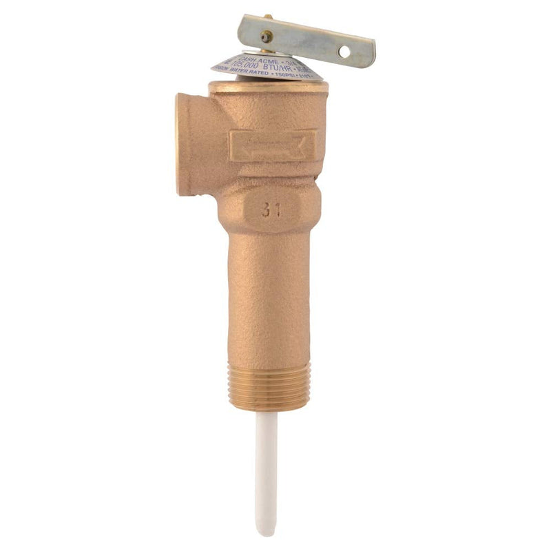 [Australia - AusPower] - Cash Acme 19084-0150 Temperature & Pressure Relief Valve NCLX-LS, 3/4 Inch 