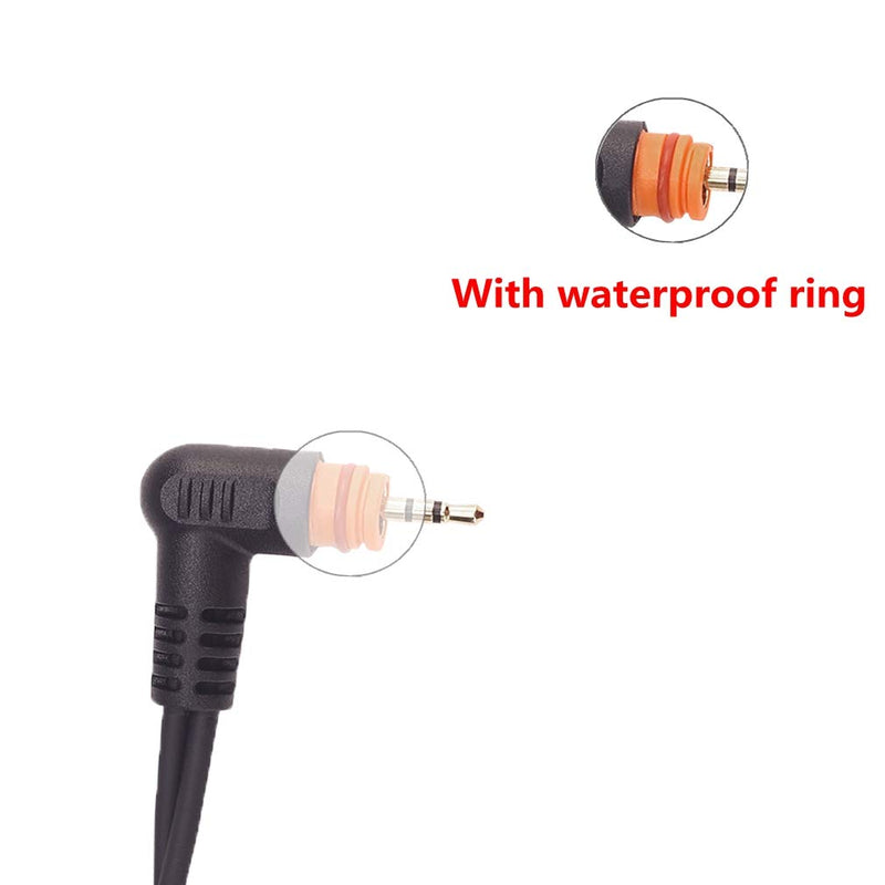 [Australia - AusPower] - AIRSN Earpiece Headset for Motorola SL300 SL7550 7580 7590 SL4000 SL3500e SL1K SL1M Walkie Talkie 2 Way Radio,with Acoustic Tube Earpiece and Mic PTT 