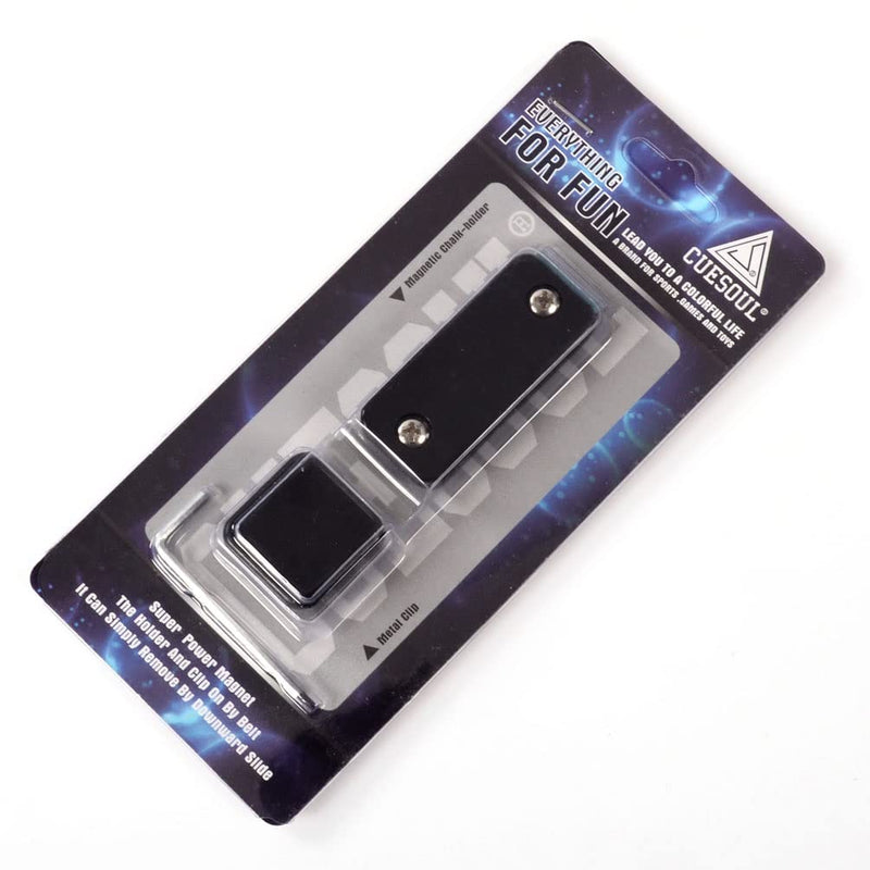 [Australia - AusPower] - CUESOUL Billiards Magnetic Pool Cue Chalk Holder for Billiard Belt Clip 