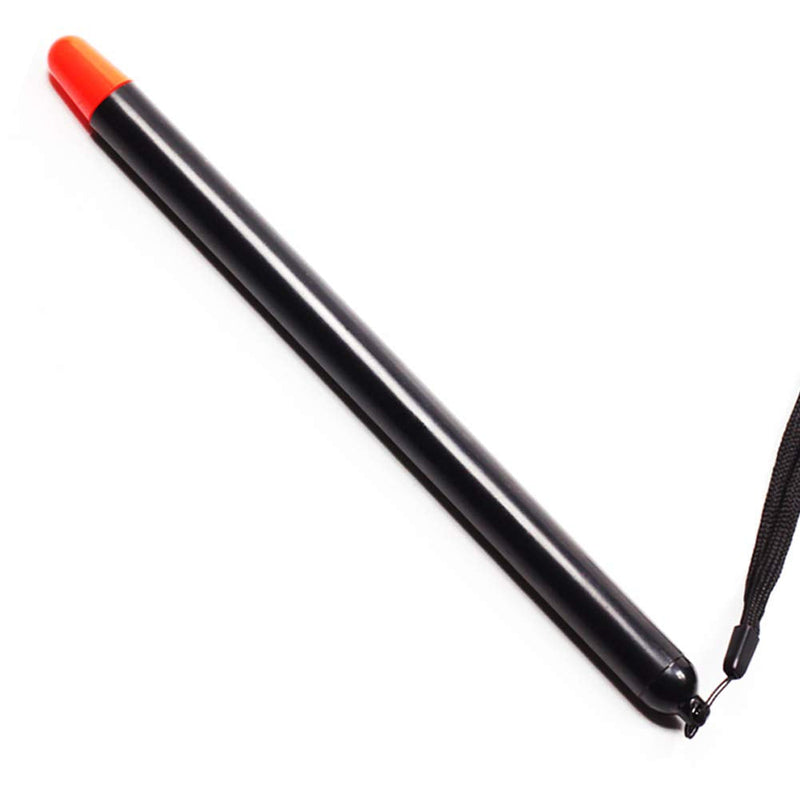 [Australia - AusPower] - Telescopic Teachers Pointer,Teaching Pointer Stick for Classroom,Metal Hand Retractable Pointer Extended Length 47.2 Inch, Handheld Presenter Whiteboard Pointer (Black) Extendable 47 Inch Black Lanyard 