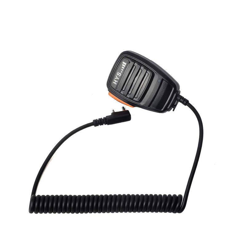 [Australia - AusPower] - HYS TC-R01 Walkie Talkie Handheld Speaker Mic Shoulder Microphone for Baofeng UV-5R Series BF-888S UV-5RE Plus UV-5RB UV-B5 Kenwood TK-240 TK-250 TK-255 Wouxun KG-659 KG-669 KG-669 Plus 2-Way Radio 