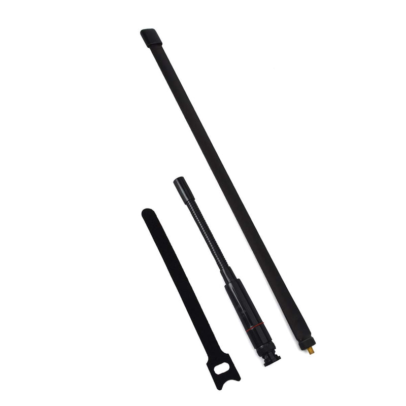 [Australia - AusPower] - HYS BNC Gooseneck Antenna Dual Band 144/430Mhz Foldable CS Tactical Antenna for Vertex Kenwood TK300 TK320 ICOM IC-W32 IC-V80 Uniden 2 Way Radio 