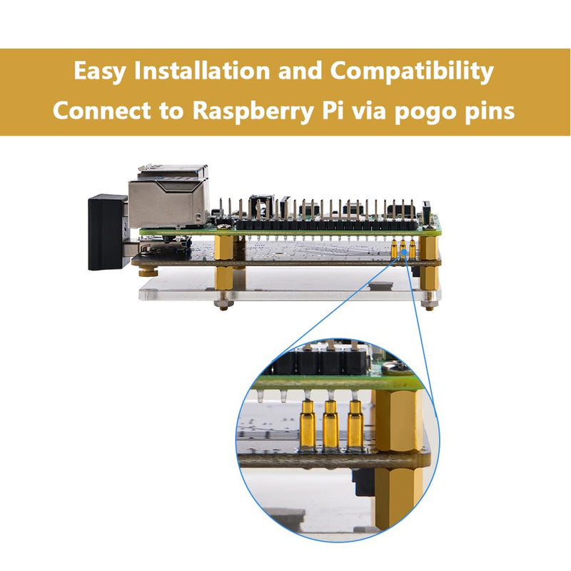 [Australia - AusPower] - GeeekPi M.2 NVME SSD Storage Expansion Board for Raspberry Pi 4, Only Support M.2 NVME SSD (Pi Board or M.2 NVME SSD NOT Included) 