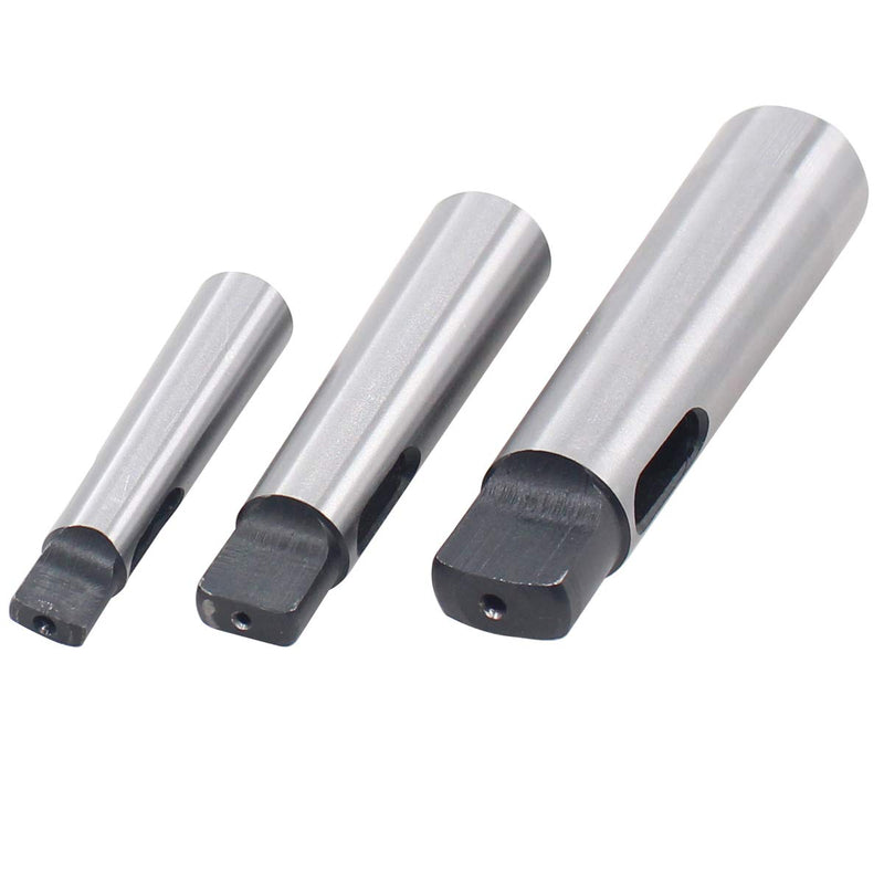 [Australia - AusPower] - ApplianPar Pack of 3 MT1 to MT2, MT2 to MT3, MT3 to MT4 Taper Drill Sleeve Reducing Adapter for Lathe Milling 