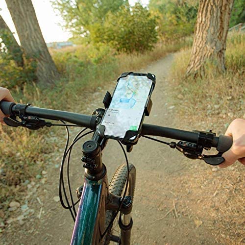 [Australia - AusPower] - Roam Handlebar Bike Phone Mount - Universal, Adjustable Bicycle Phone Holder for Motorcycle, Classic, Electric and Mountain Bike - Compatible with iPhone & Android Devices 